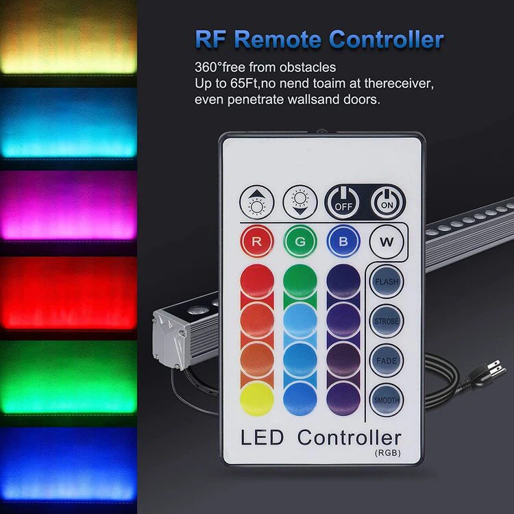 RGBW LED Wall Washer Light Bar RGBW LED Wall Washer Light Bar