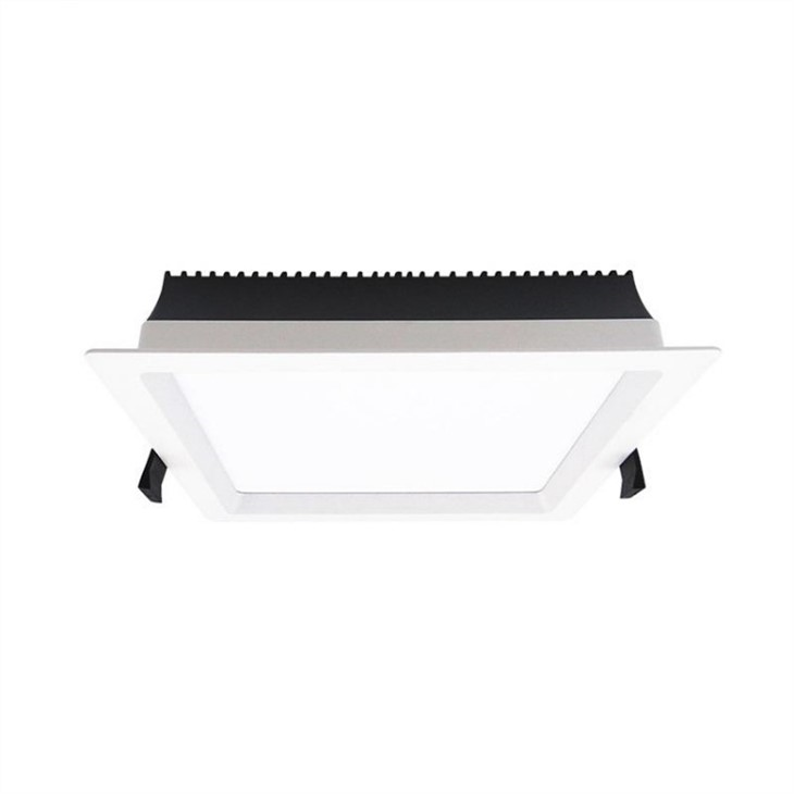 white square downlights