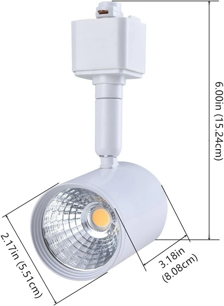 H Type Track Lighting Rail Ceiling Spotlight 3 -