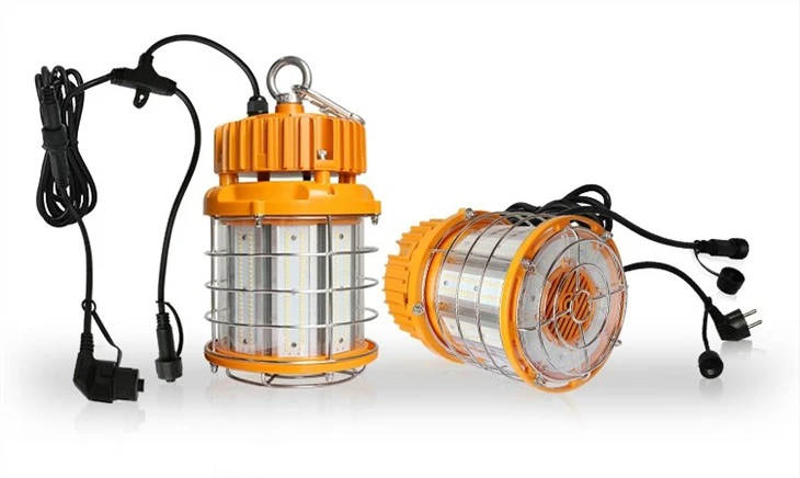 60W prenosné LED svetlo na pracovisku