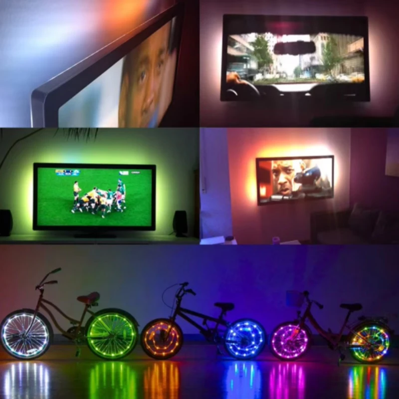 SMD3528 Colorful DC12V Rgb Led Strip Lights SMD3528 Colorful DC12V Rgb Led Strip Lights