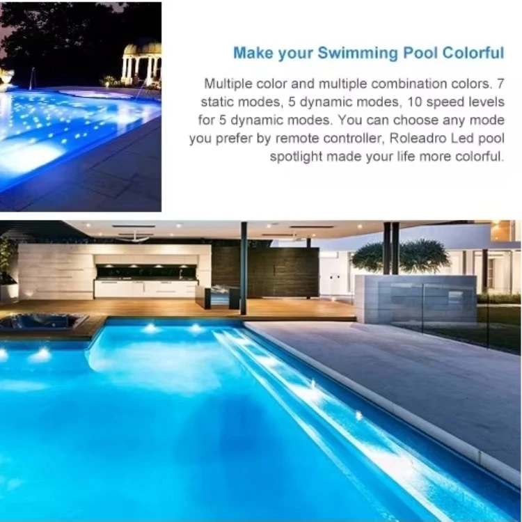 Recessed Wall Mounted Underwater Pool Light Recessed Wall Mounted Underwater Pool Light