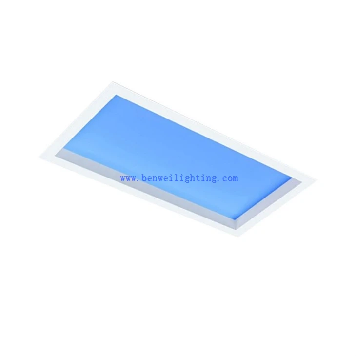 Skylight Blue Sky Clouds Panel Light