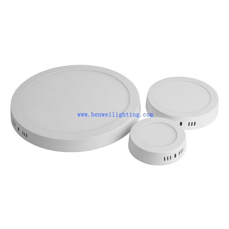 Surface mounted panel light round (2)