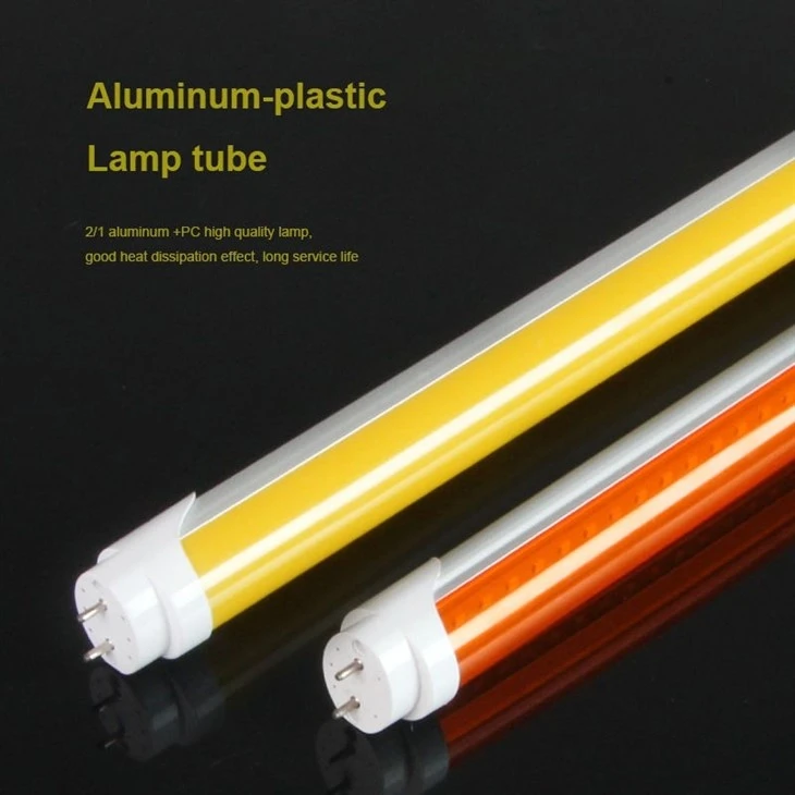 Yellow Color UV Free T5 T8 Led Tube Light best
